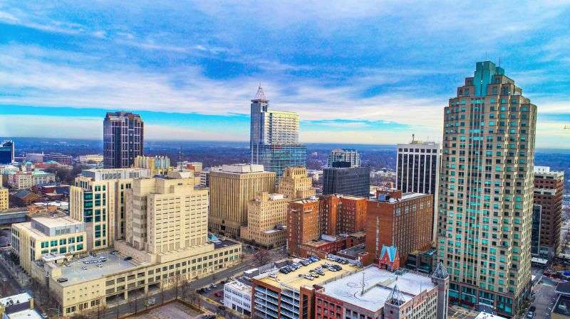 Raleigh, NC skyline